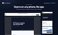 Open shared files on desktop and mobile