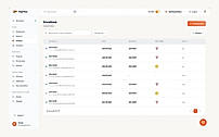 Invoice management — demo data