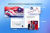 Add interactivity to engage your audience