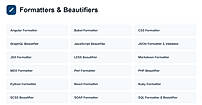 Formatters & Beautifiers
