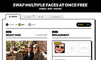 Multiple faces