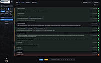 Dashboard viewing tasks in Dark Mode - V4.3