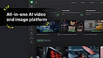 All-in-one Al video quality images from prompts. and image platform