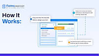 Forms Made Easy simplifies form creation with a drag-and-drop builder, Salesforce-powered automation, conditional logic, and easy deployment for smarter data collection workflows.