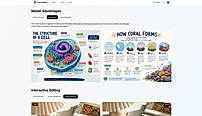 Infographics and Interactive Editing