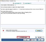 click on process now to split