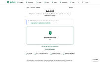 Full-screen PDF editor - edit text, fill forms, draw, sign, all client-side