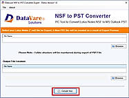 Click Convert Button