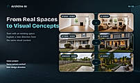 From Real Spaces to Visual Concepts