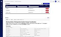 Meeting tracking module