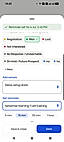 Two-tap after-call sheet