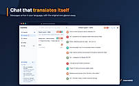 Chat that translates itself