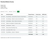 CE/CME credit tracking