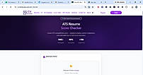 ATS Resume Score Checker & Optimization