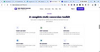 Complete Static Website Conversion Toolkit