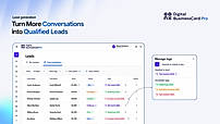 Capture and Manage Leads From Every Interaction