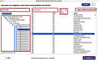 Expand the folder hierarchy and preview