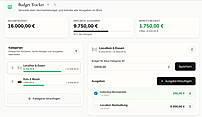 Wedding budget tracker (German interface)