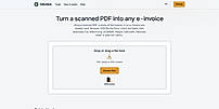 Turn a scanned PDF into any e-invoice with OCR
