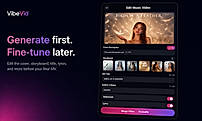 Edit your music video