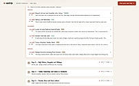 Day-by-day itinerary