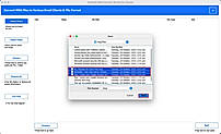 Select the MSG files on your system. Click Open > Next