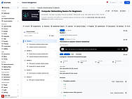 Admin  panel Course Content