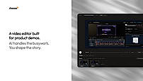 Edit and polish your demo in one place. AI handles the busywork so you can focus on the story and finish the video without leaving Shocase.