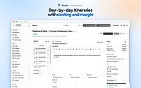 Day-by-day itinerary builder