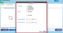 Apply the ‘scan filters’ for keeping the file safe and ‘Start Scan’.