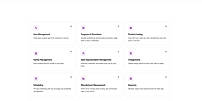 Features – Fifteen integrated modules sharing one data model