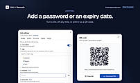 Protect links with passwords and expiry dates