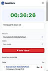 Timer popup
