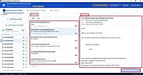 Double-click on any emails for a content preview for an integrity check. Select emails for conversion. Tap Next.