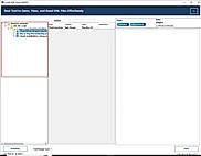 Step 3: Double-tap items from the tree hierarchy to read the email message.