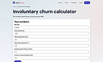Involuntary churn calculator