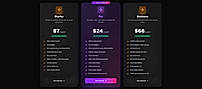 Pricing plans