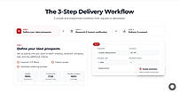 The 3-step delivery workflow