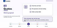 Quotes, PDFs and follow-up
