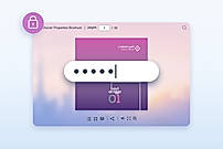 Share your private PDF securely by password-protecting your flipbook.