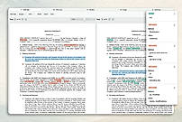 Side by Side DOCX and PDF compare