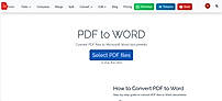 pdf to word tool
