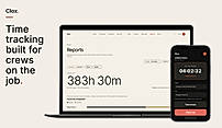 Clox time tracking app for field crews