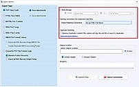 Filter options
