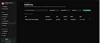 Incident Log interface