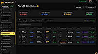 Payroll from biometric attendance - advances, loans, payslips