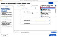 Select MBOX or another preferred format as the saving file format