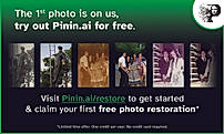 Restore your first photo with free using Pinin.ai