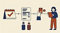 Completed job to paid invoice automatically, billing and pay tracked