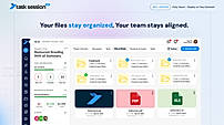 Files and media organised per project
